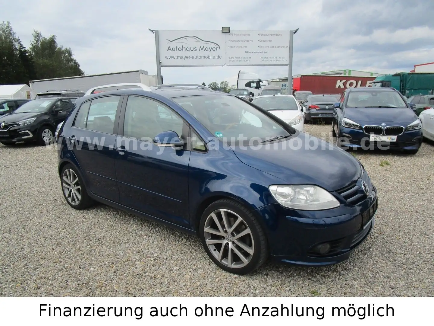 Volkswagen Golf Plus V Sportline *Bi-Xenon*Navi*Leder*GSD* Blauw - 1