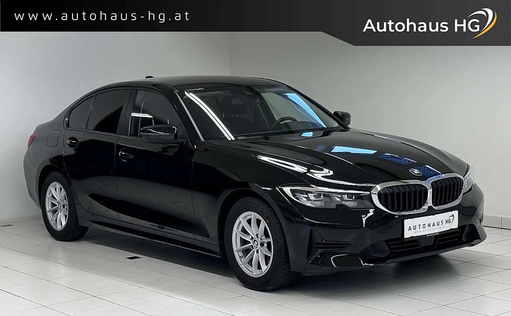 BMW 318 318d Aut. Advantage*1.Besitz*39.630km*ACC*LED*SHZ* Noir - 1