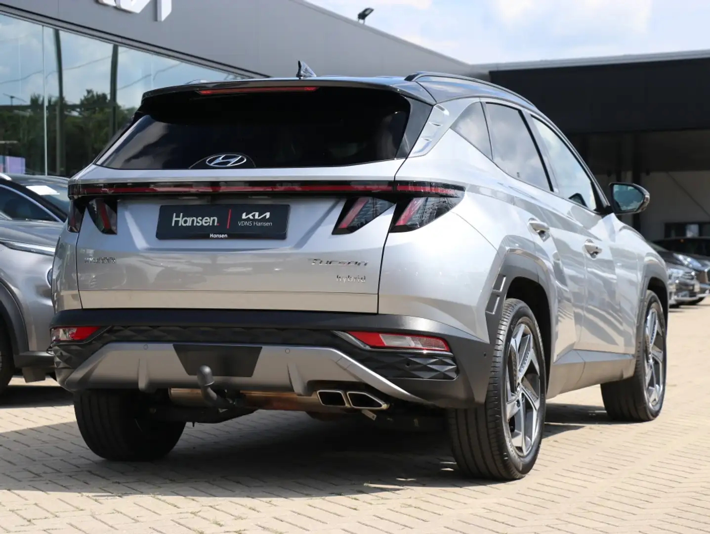 Hyundai TUCSON 1.6 T-GDI HEV Premium I Trekhaak I Leder I Krell I Gris - 2