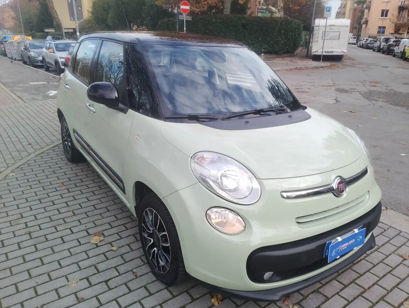 Fiat 500L 500L 1.3 mjt Lounge 85cv Verde - 1