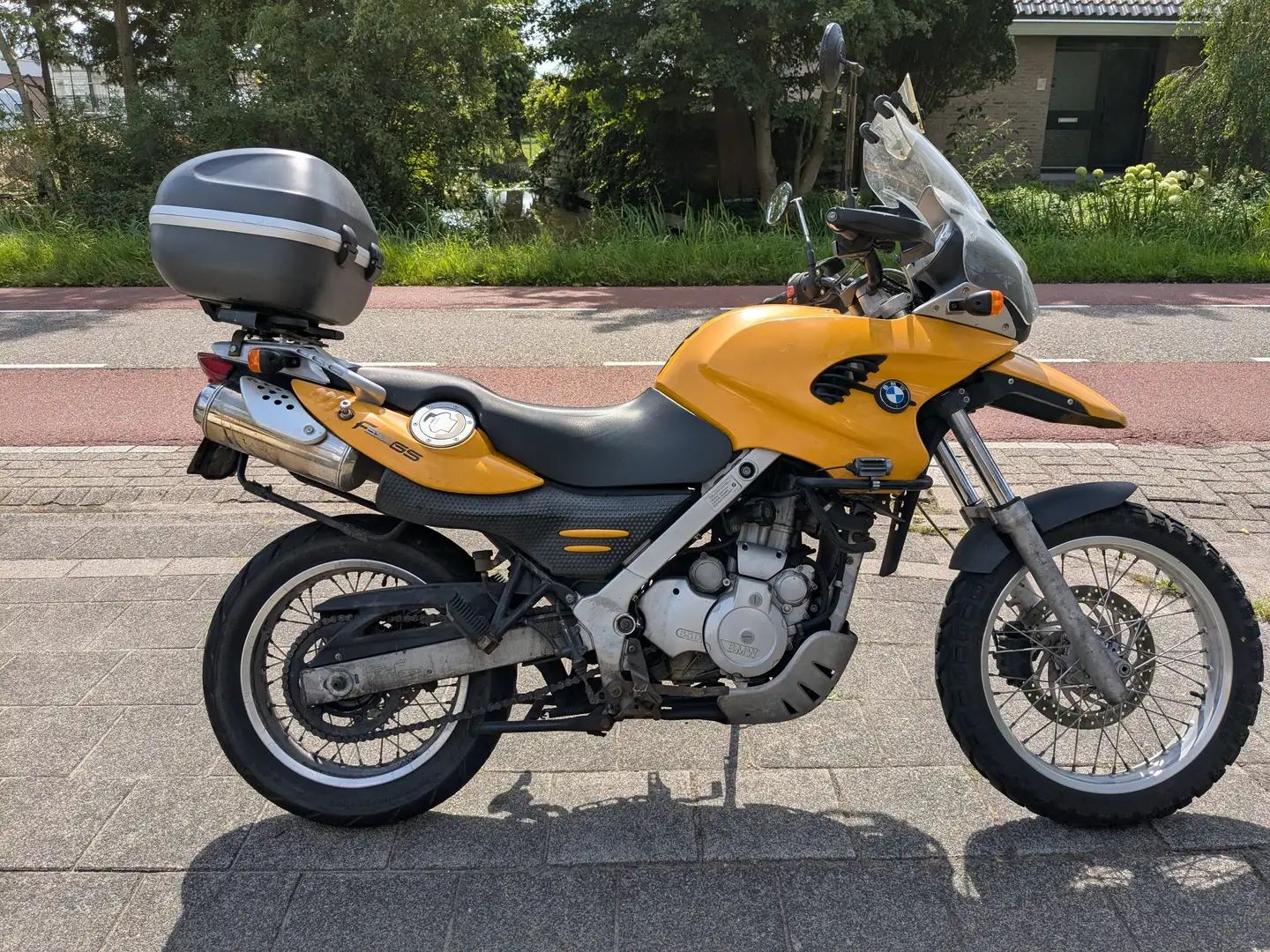 BMW F 650 GS A2 rijbewijs Geel - 2