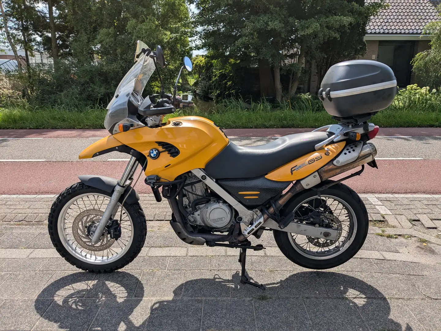 BMW F 650 GS A2 rijbewijs Sarı - 1