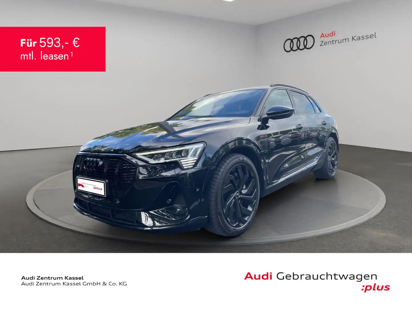 Audi e-tron 55 quattro S line Matrix B&O HuD AHK 360° Schwarz - 1