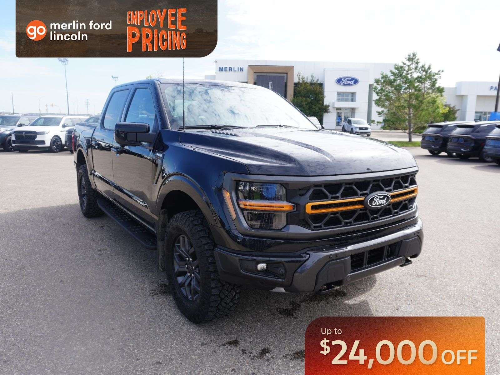 2024 Ford F-150 TREMOR 402A, LEATHER, 4X4, 3.5L V6