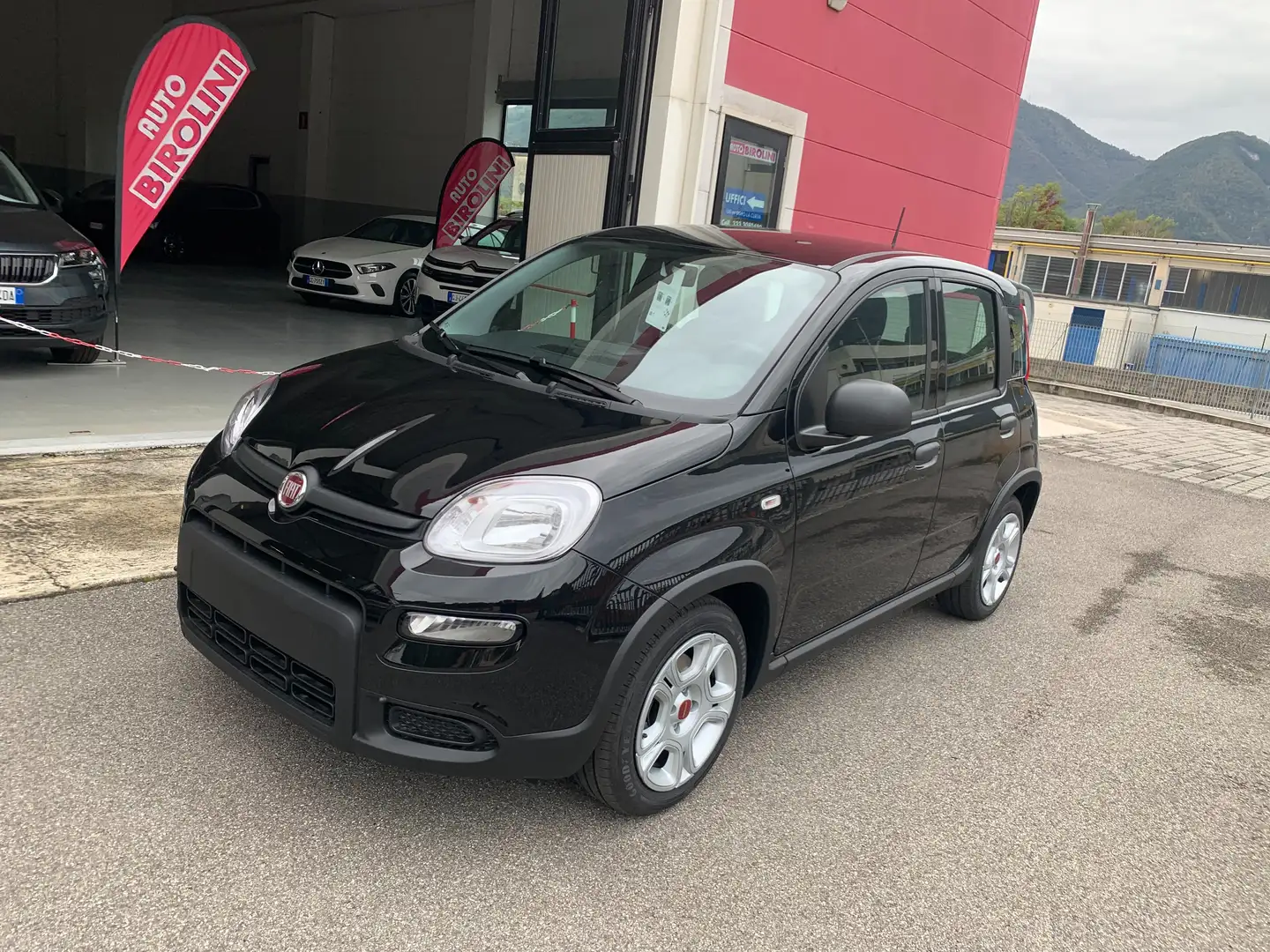 Fiat New Panda Panda 1.0 firefly hybrid Чорний - 1