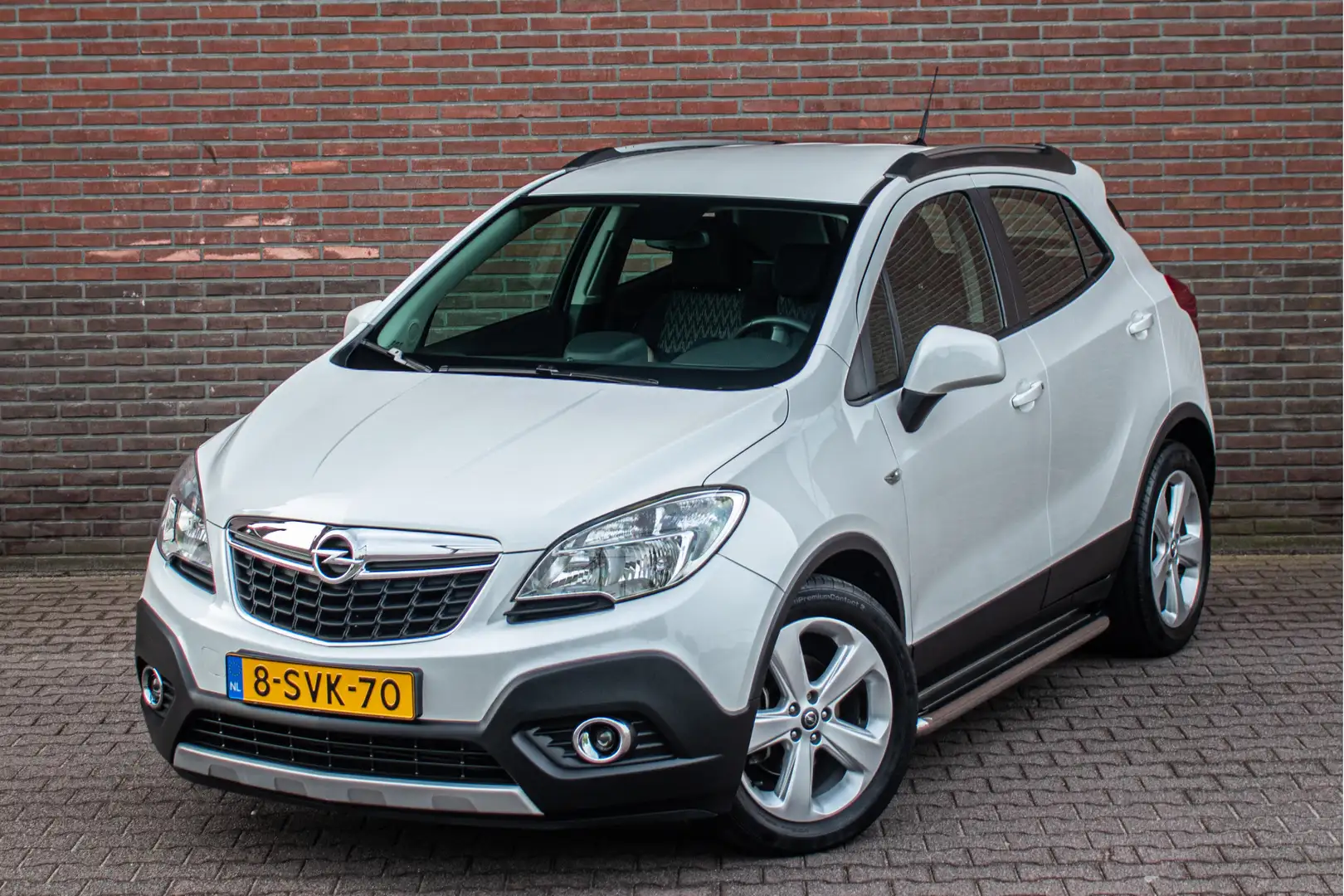 Opel Mokka 1.4 TURBO 141PK Edition Clima, Cruise, Navi, LMV, Wit - 2
