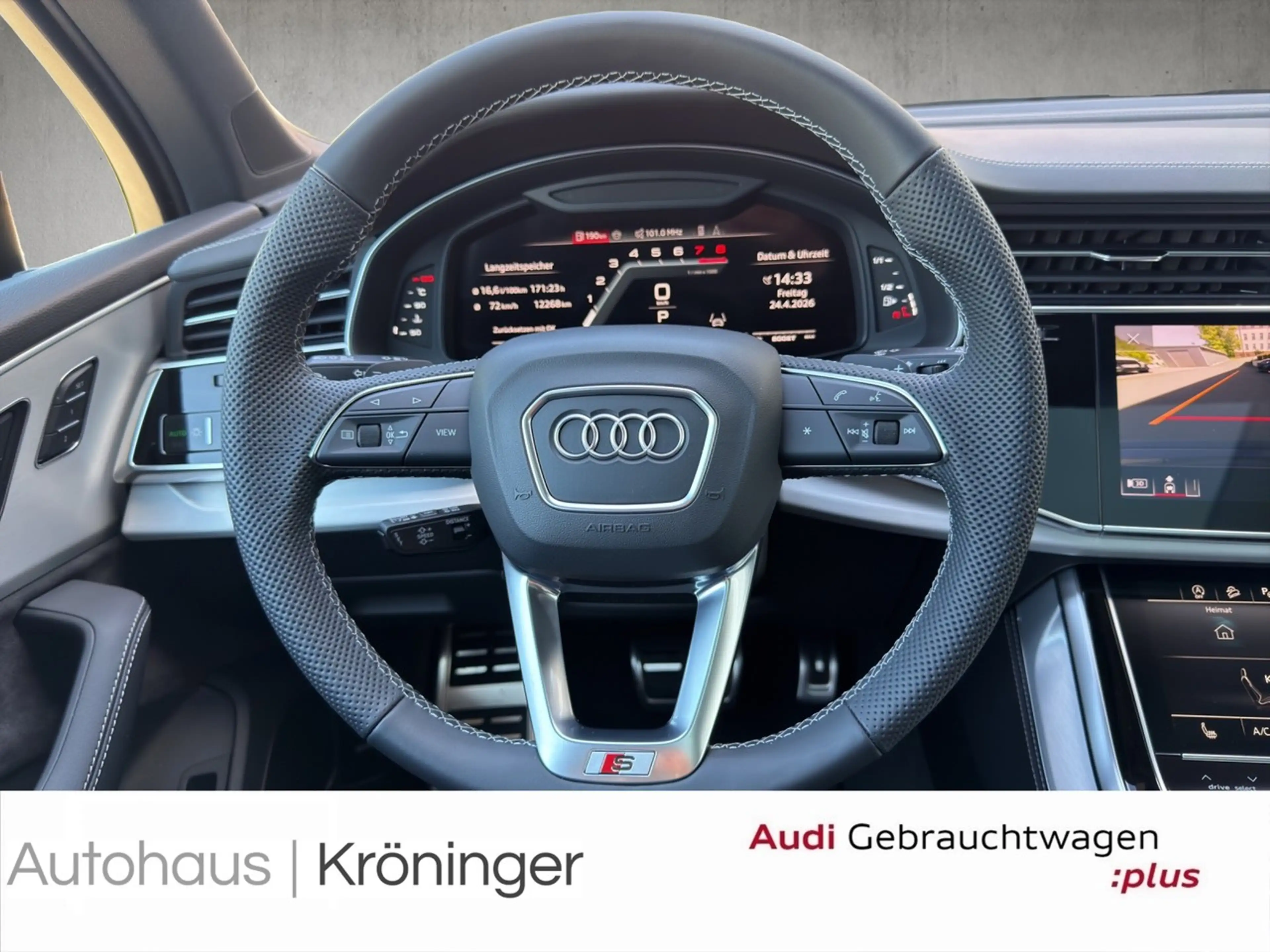 Audi SQ7 4.0 TFSI quattro Luft HUD B&O Panorama — photo 11
