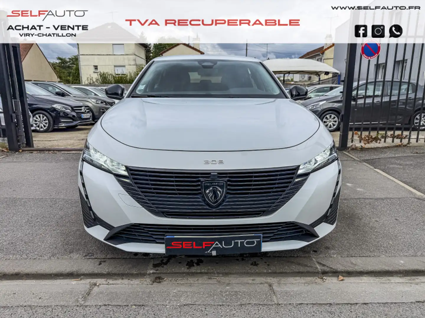 Peugeot 308 1.5 BLUEHDI 130CH S\u0026S ACTIVE PACK Blanc - 2