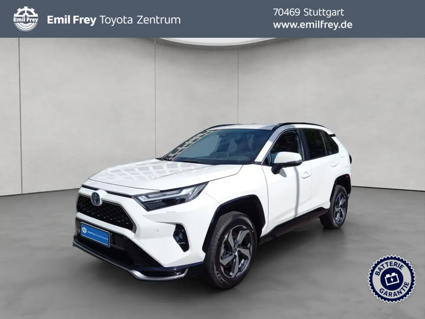 Toyota RAV 4 Plug-in-Hybrid Teamplayer, Navi, Kamera Weiß - 1