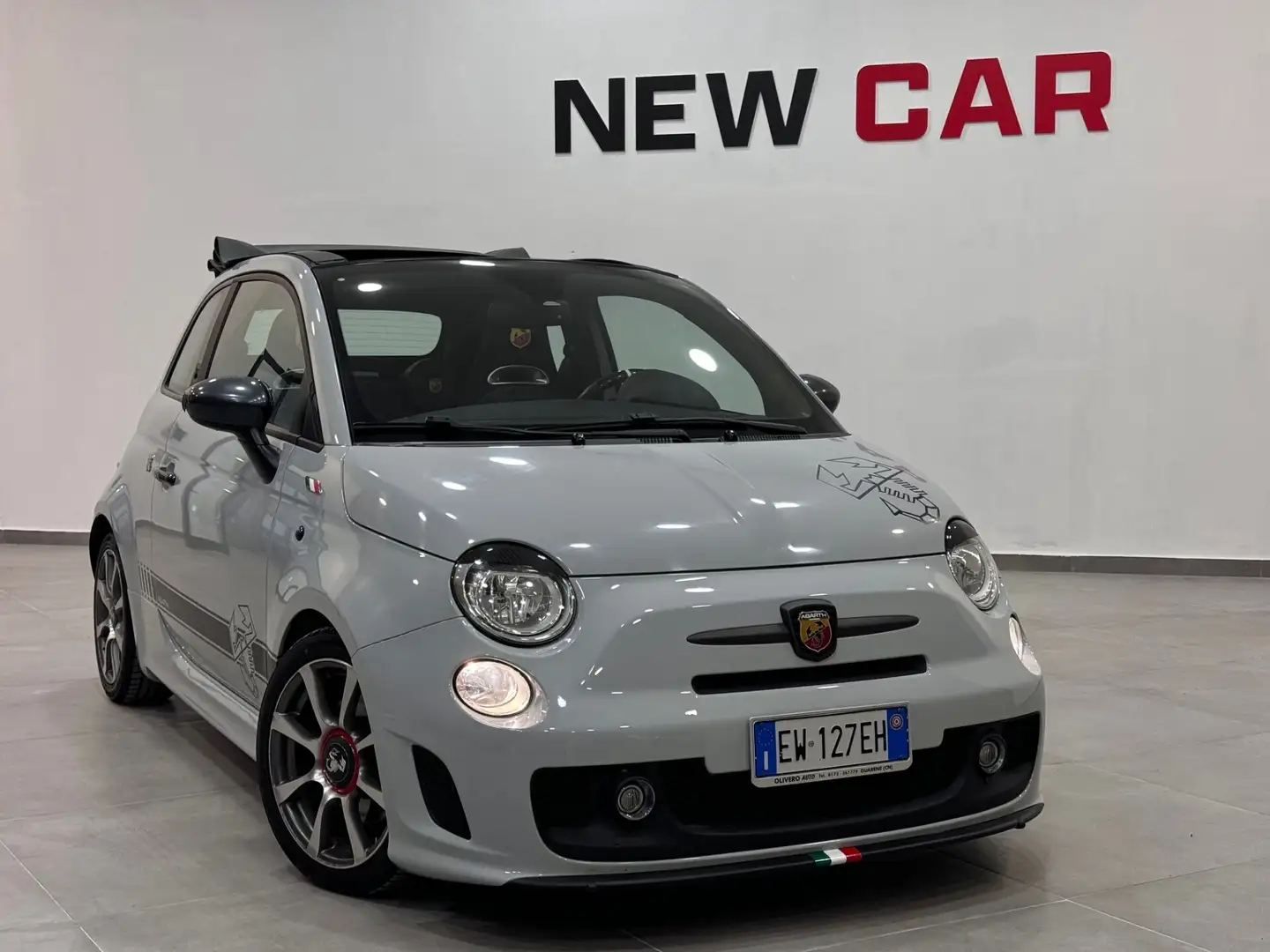 Abarth 500 C 1.4 Turbo T-Jet Custom Grigio - 2
