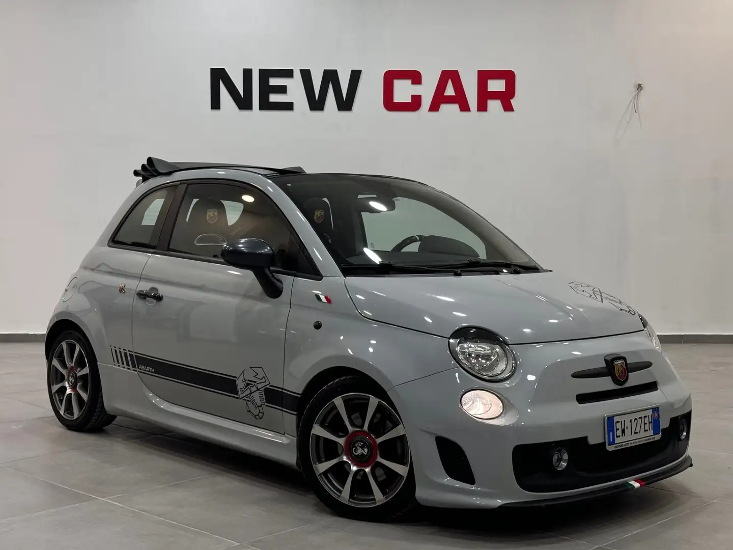 Abarth 500 C 1.4 Turbo T-Jet Custom Grigio - 1