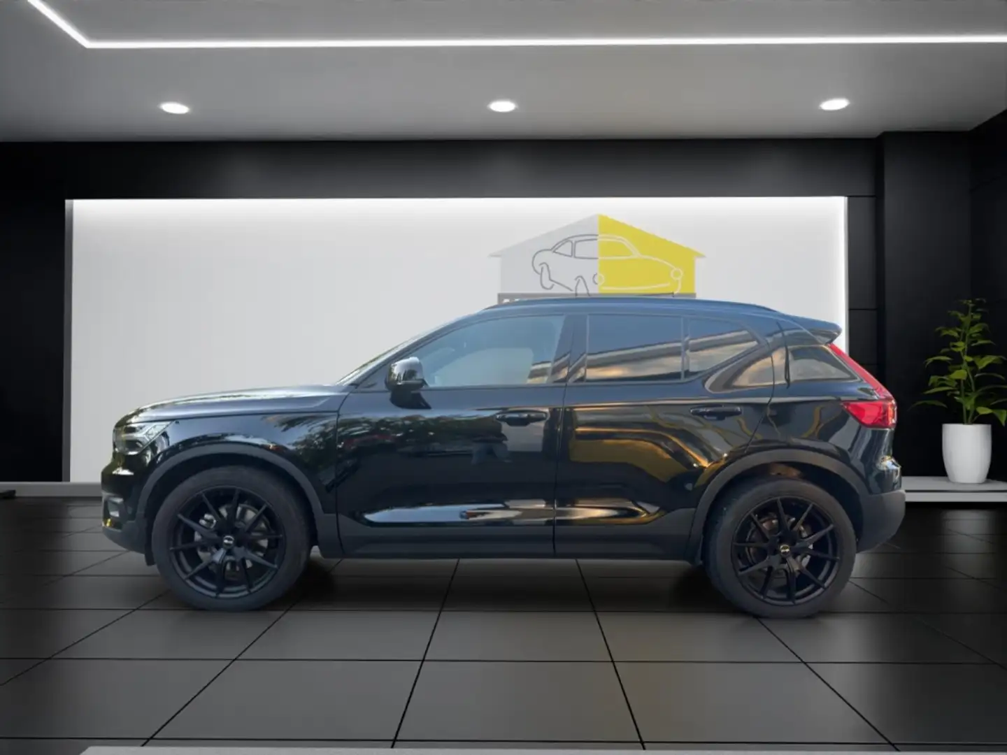 Volvo XC40 R Design 2WD T4 EU6d-T Navi Leder Digitales Cockpi Zwart - 2