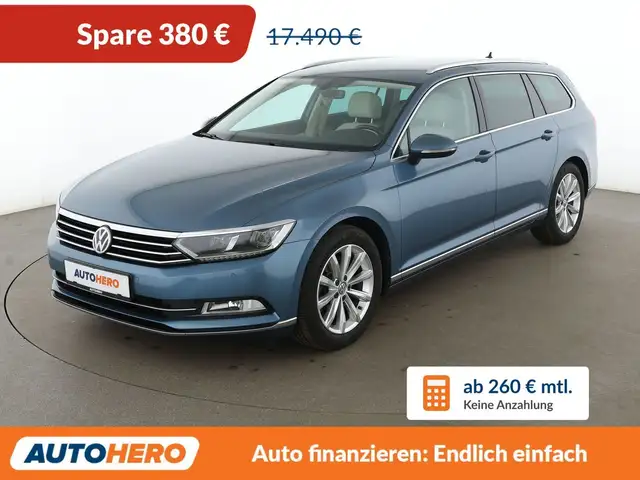 2017 Volkswagen Passat in Blue for sale