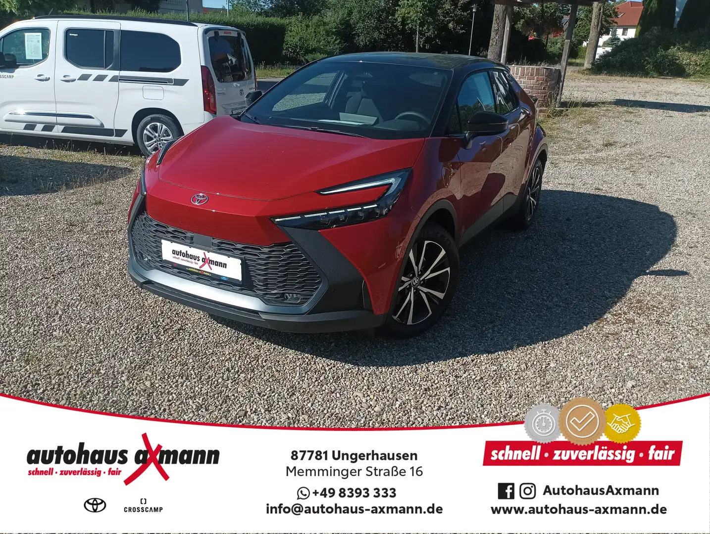 Toyota C-HR 2.0 PHEV Teamplayer Rot - 1