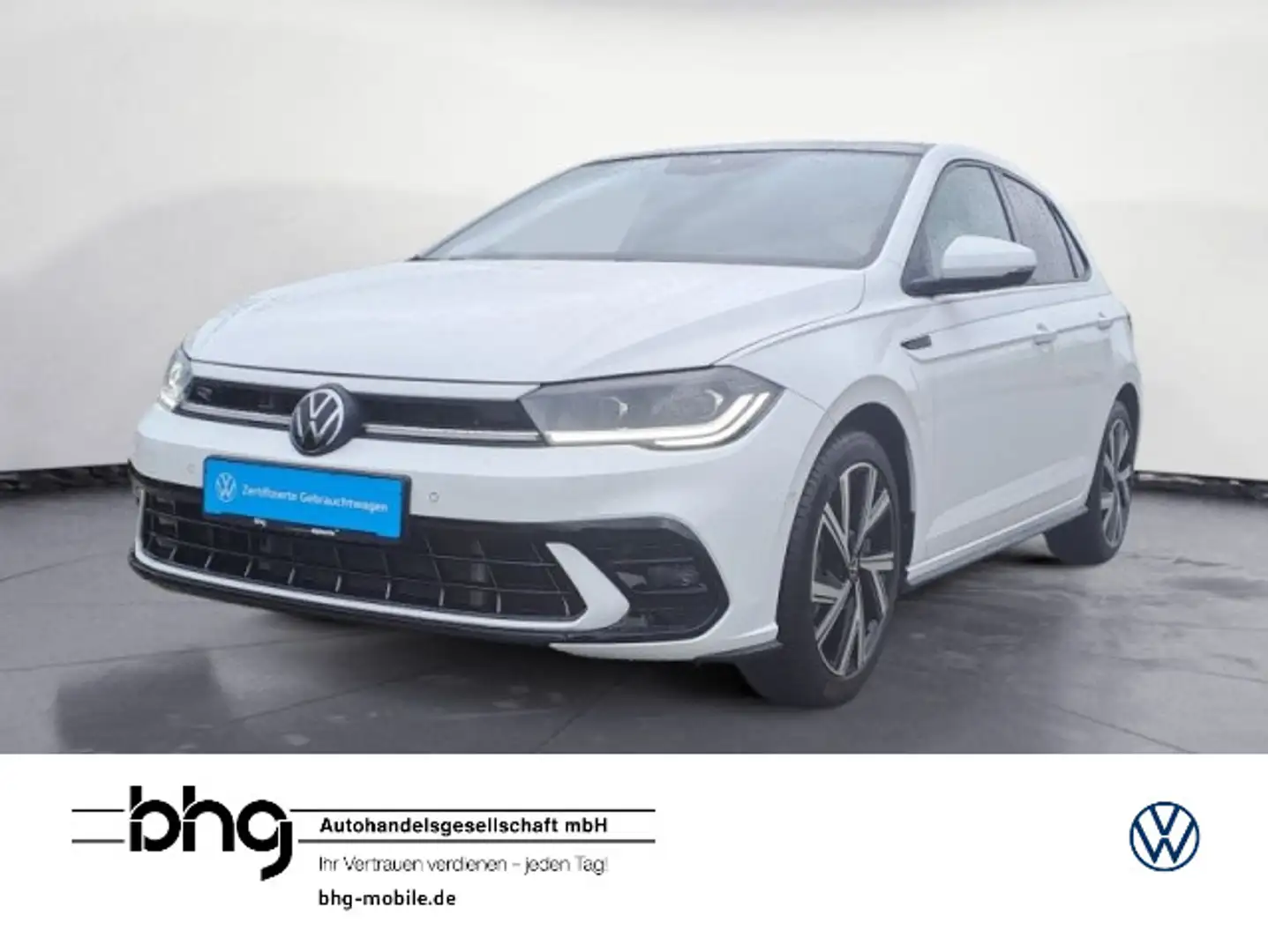 Volkswagen Polo 1.0 TSI DSG R-Line Navi Pano beats Keyless Weiß - 1