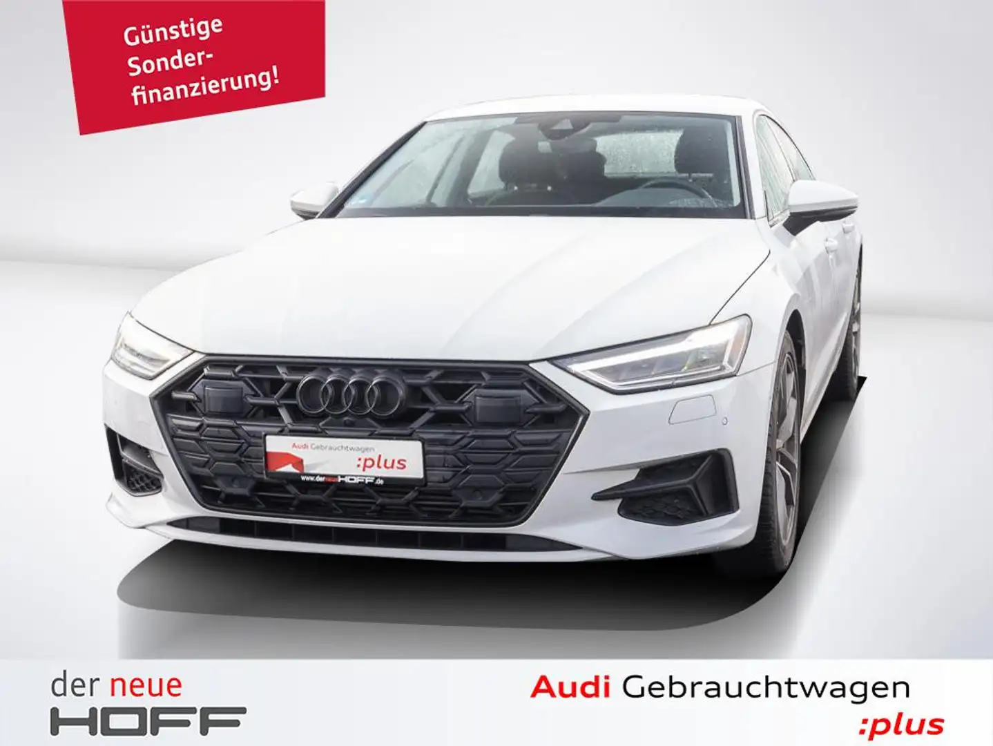 Audi A7 Sportback 45 TFSI 20 Zoll opitk schwarz plus Navi Blanc - 1