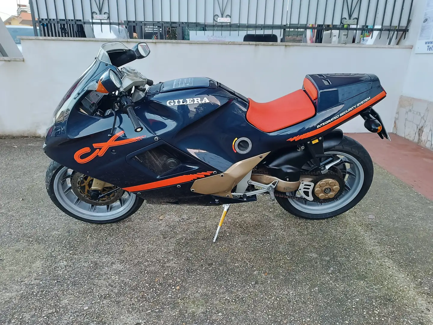 Gilera 125 Strada CX 125 TARGA ITALIANA DELL'EPOCA Blue - 1