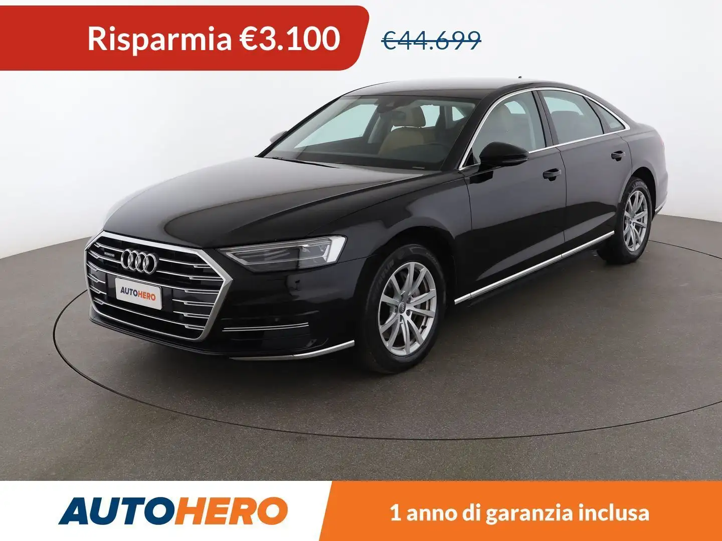 Audi A8 3.0 V6 TDI tiptronic quattro MHEV Nero - 1