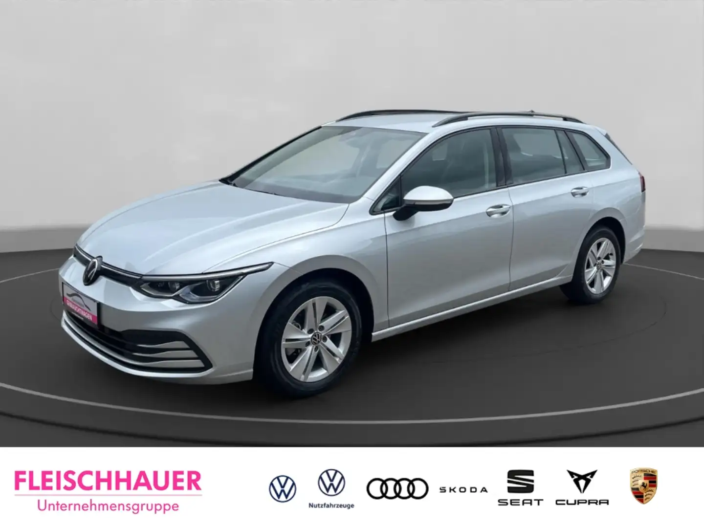Volkswagen Golf Variant VIII 1.5 eTSI Mildhybrid LED+ Keyless Argent - 1