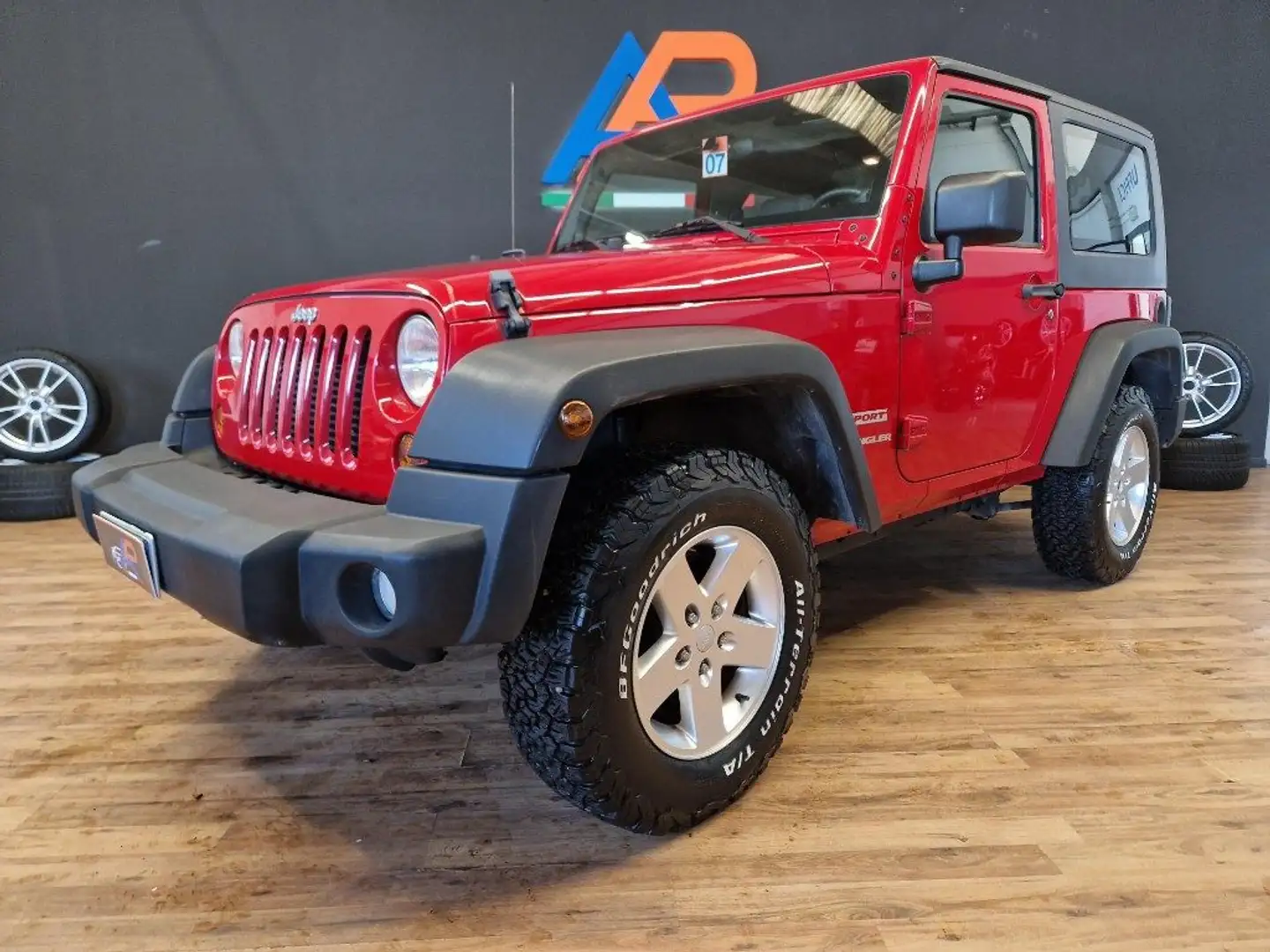 Jeep Wrangler 2.8 CRD DPF Sport Rosso - 1
