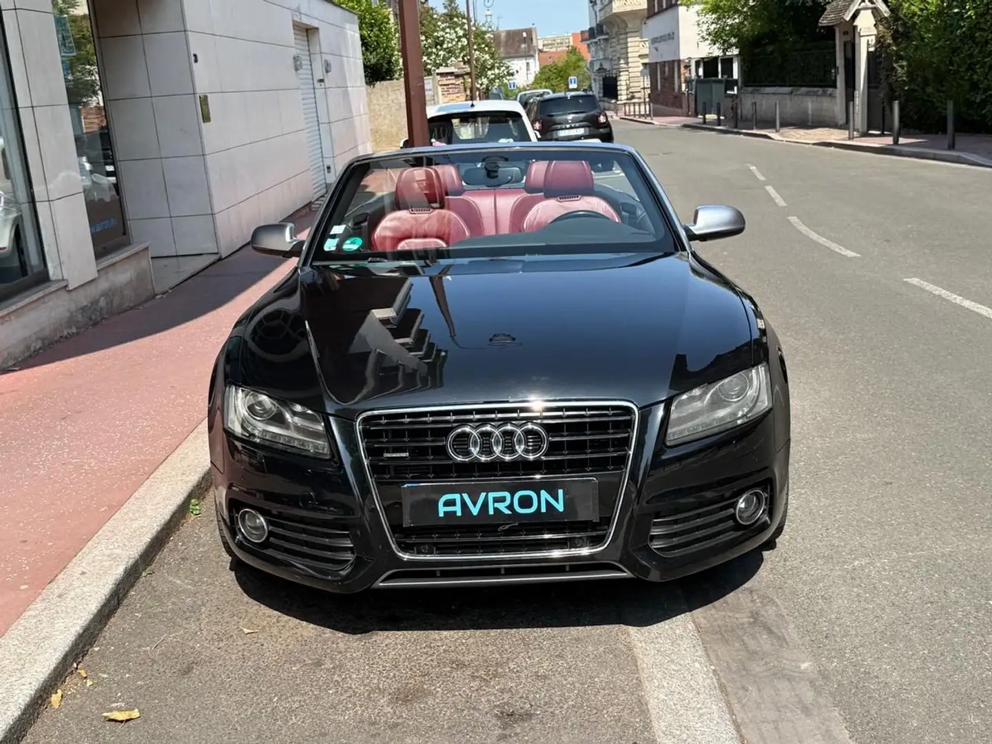 Audi A5 CABRIOLET 3.0 V6 TDI 240 DPF S LINE QUATTRO S TRON Noir - 2