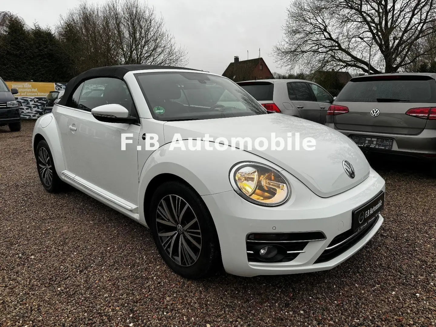 Volkswagen Beetle Cabriolet Sound BMT/Start-Stopp/TOP! Weiß - 1