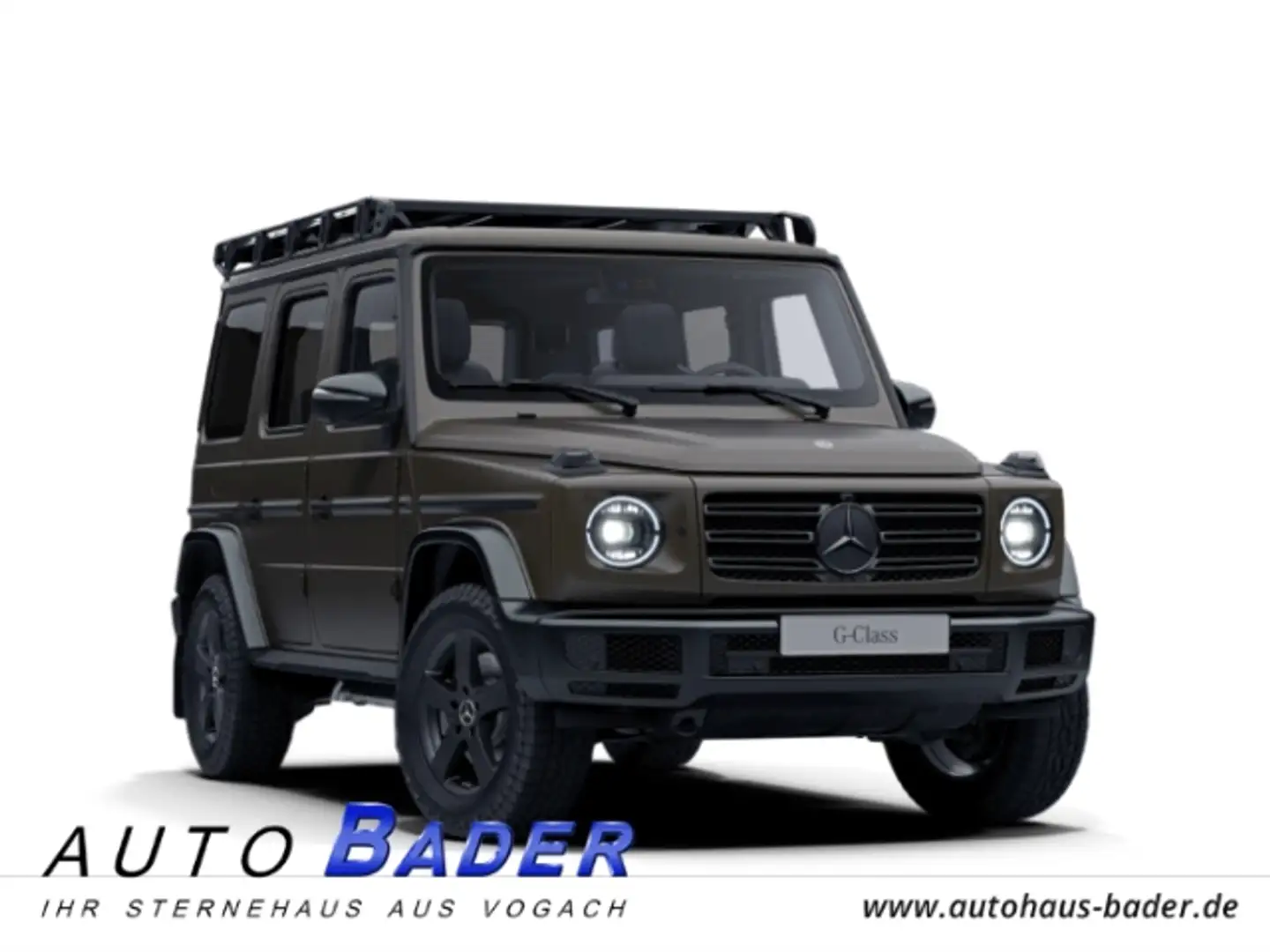 Mercedes-Benz G 500 Professional/Superior Night II Dachträger Зелений - 1