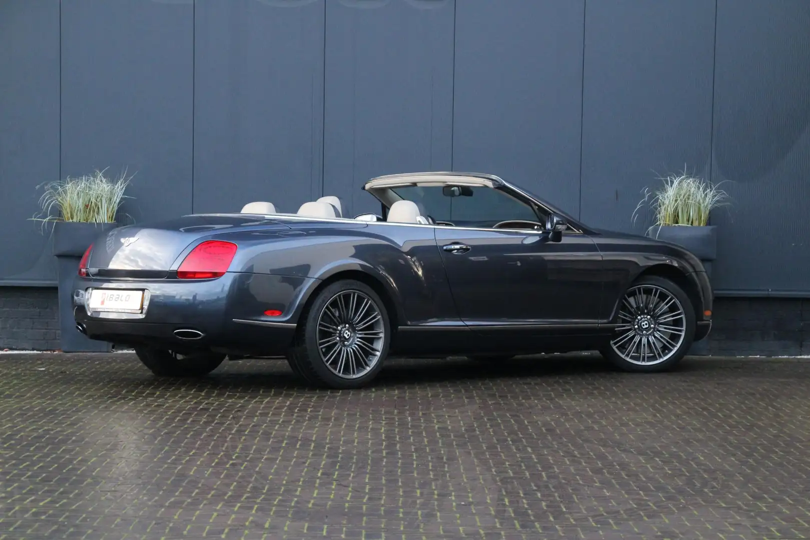 Bentley Continental GTC 6.0 W12 | 20" Speed | Diamond Stitching | Blauw - 2