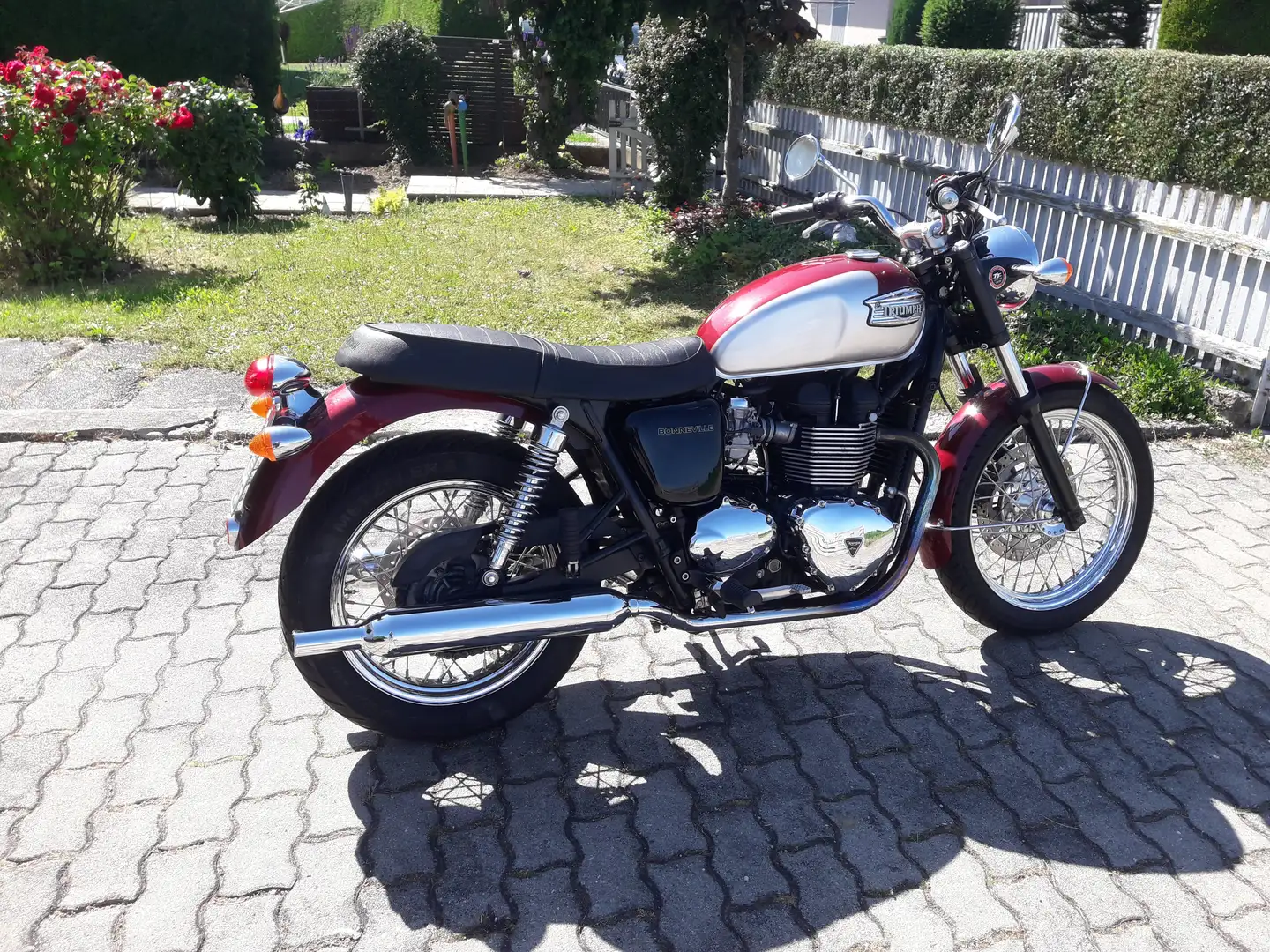 Triumph Bonneville SE Rouge - 1