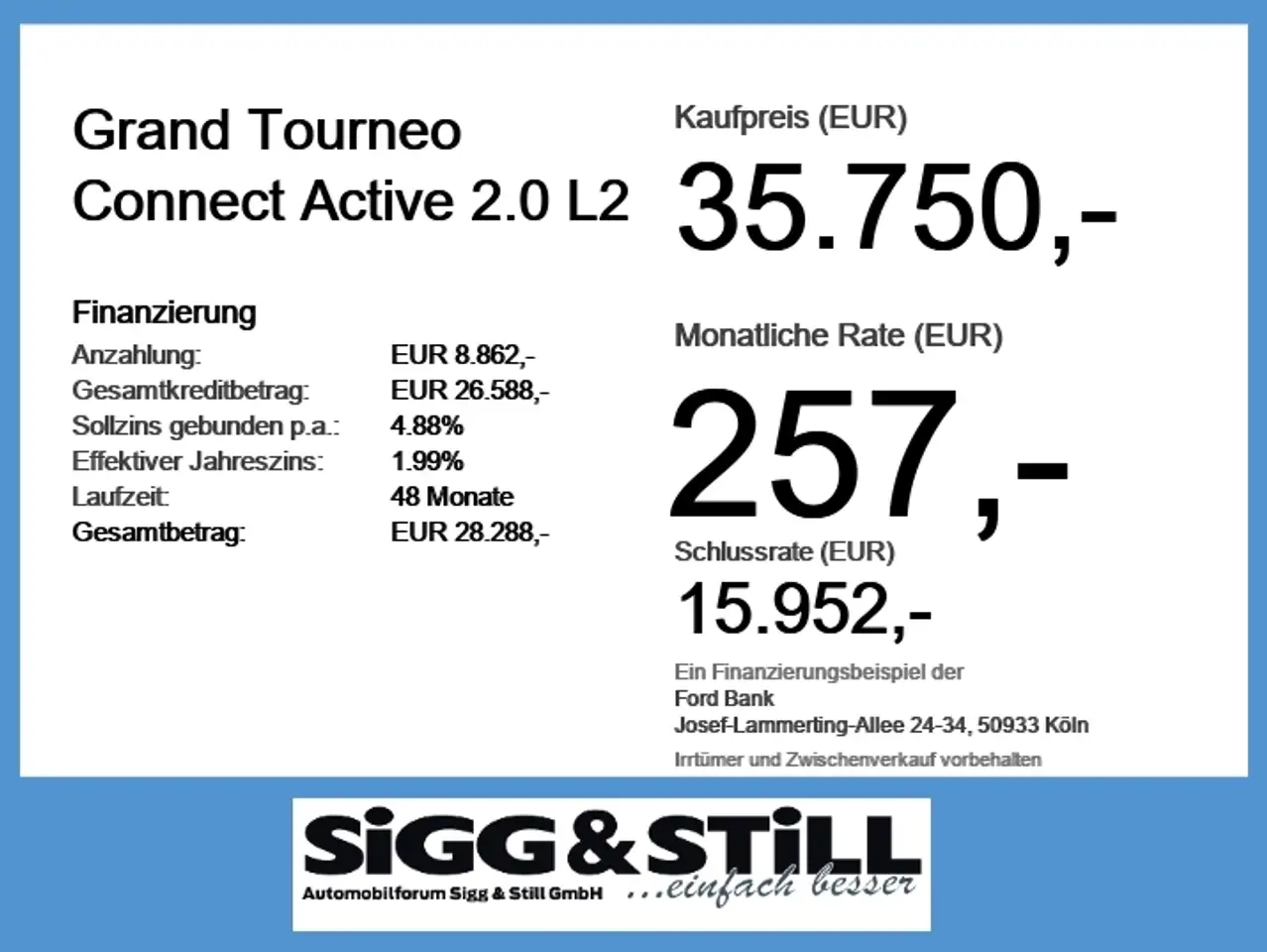 Ford Grand Tourneo Connect Active 2.0 L2 7-SITZER*PANO 4