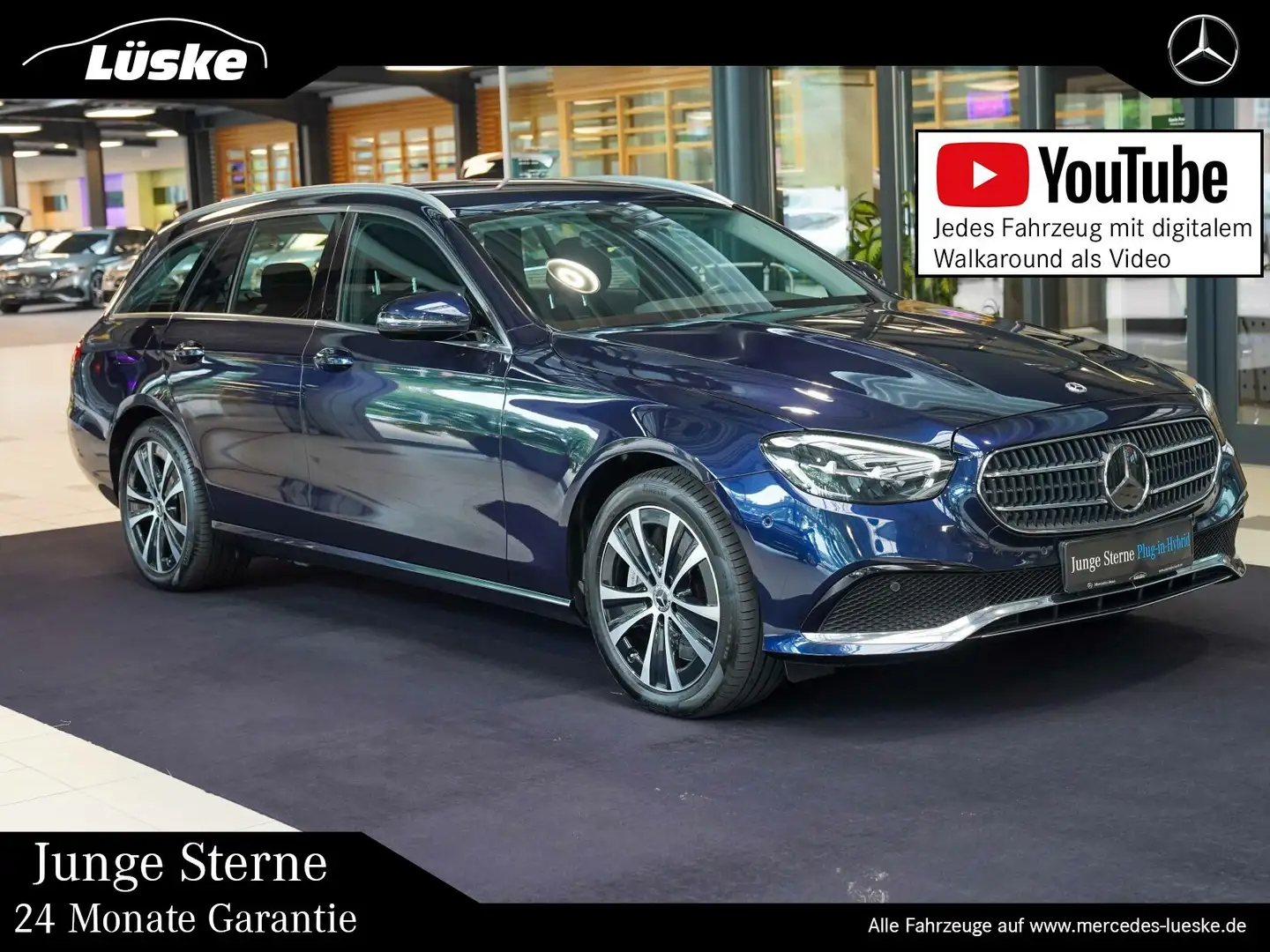 Mercedes-Benz E 300 E 300 de T AVANTGARDE Fahrassistenz DAB Kamera Blau - 1