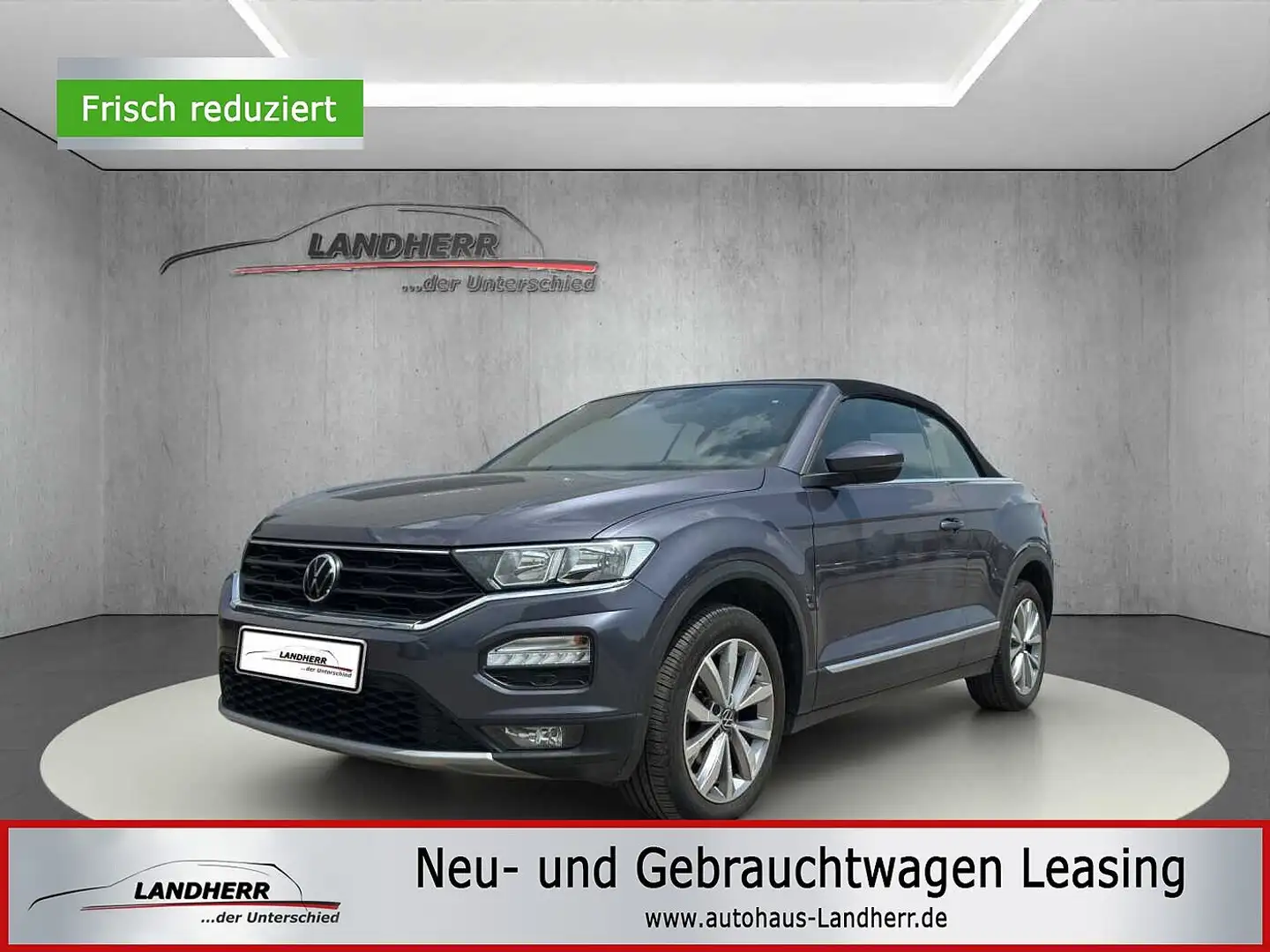 Volkswagen T-Roc 1.5 Style //PDC v+H/Tempomat/ACC Grigio - 1