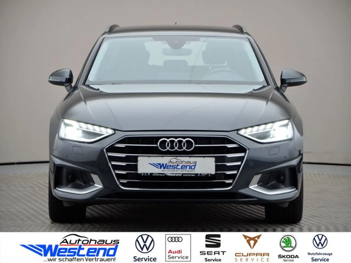 Audi A4 Avant advanced 40 TDI 150kW S tr. Matrix B&O Navi Gris - 1