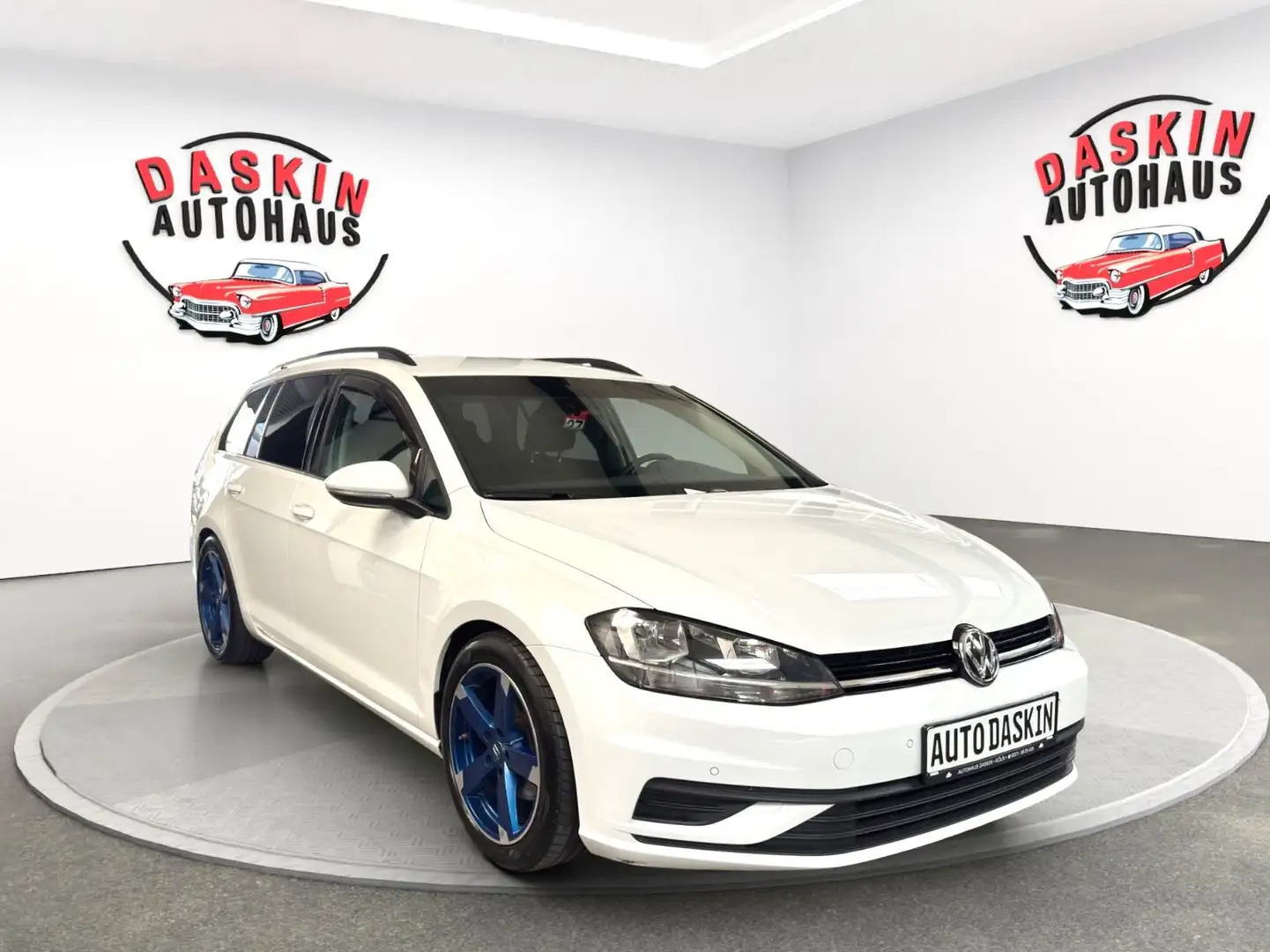 Volkswagen Golf VII Variant 1.HAND/SCHECKHEFT VW/TÜV NEU Blanc - 1