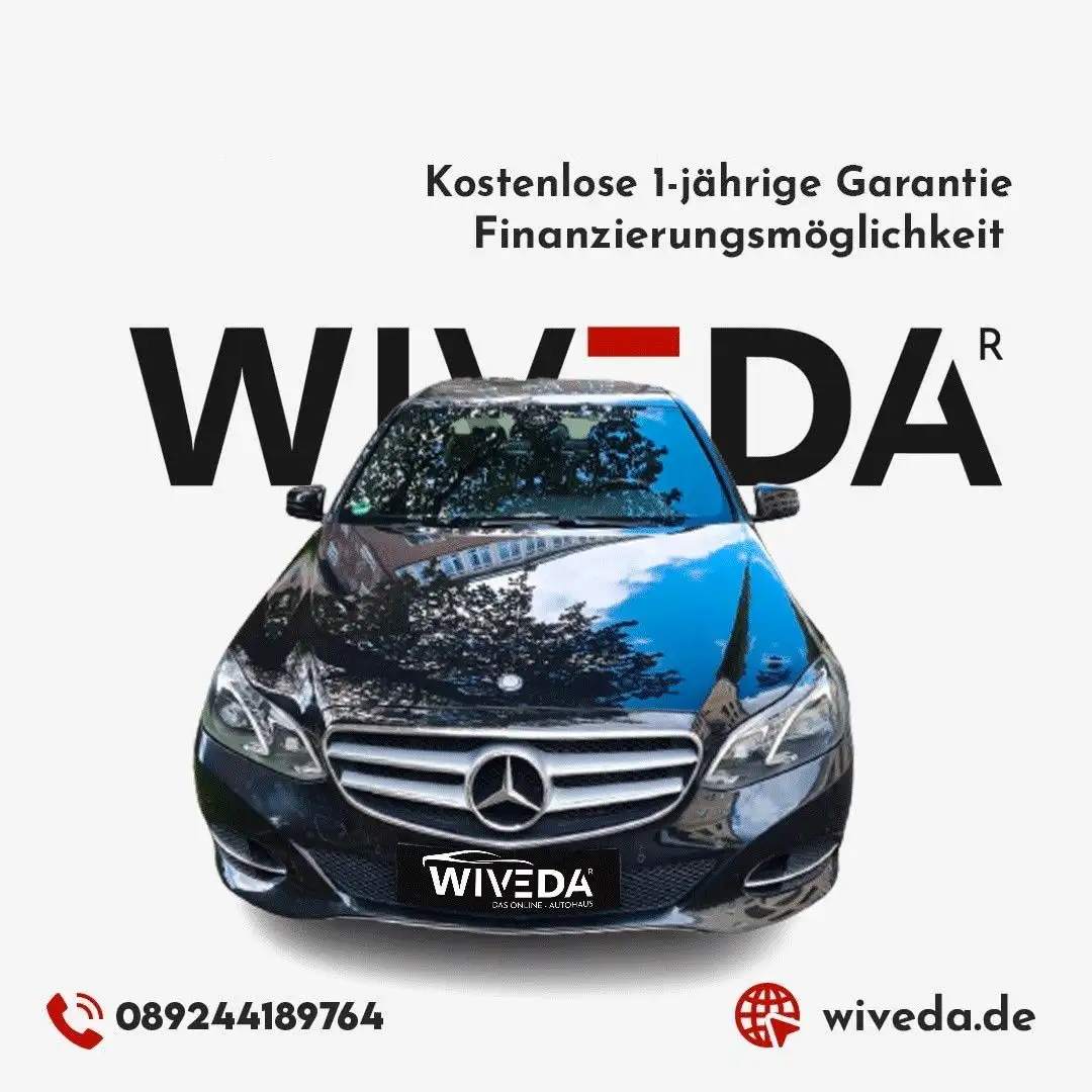 Mercedes-Benz E 300 Lim. BlueTec Avantgarde LED~KAMERA~GSD~H&K Zwart - 1
