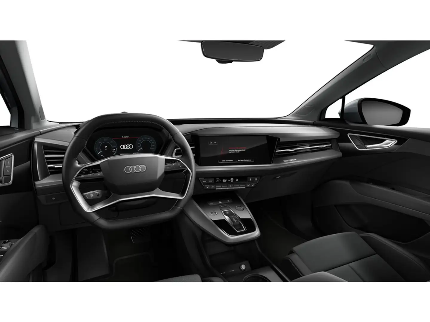 Audi Q4 e-tron Weiß - 2