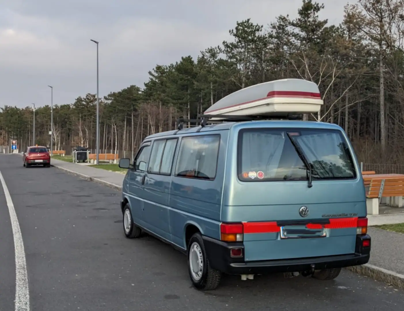 Volkswagen Bus T4 Caravelle 2.5 TDI Grün - 2