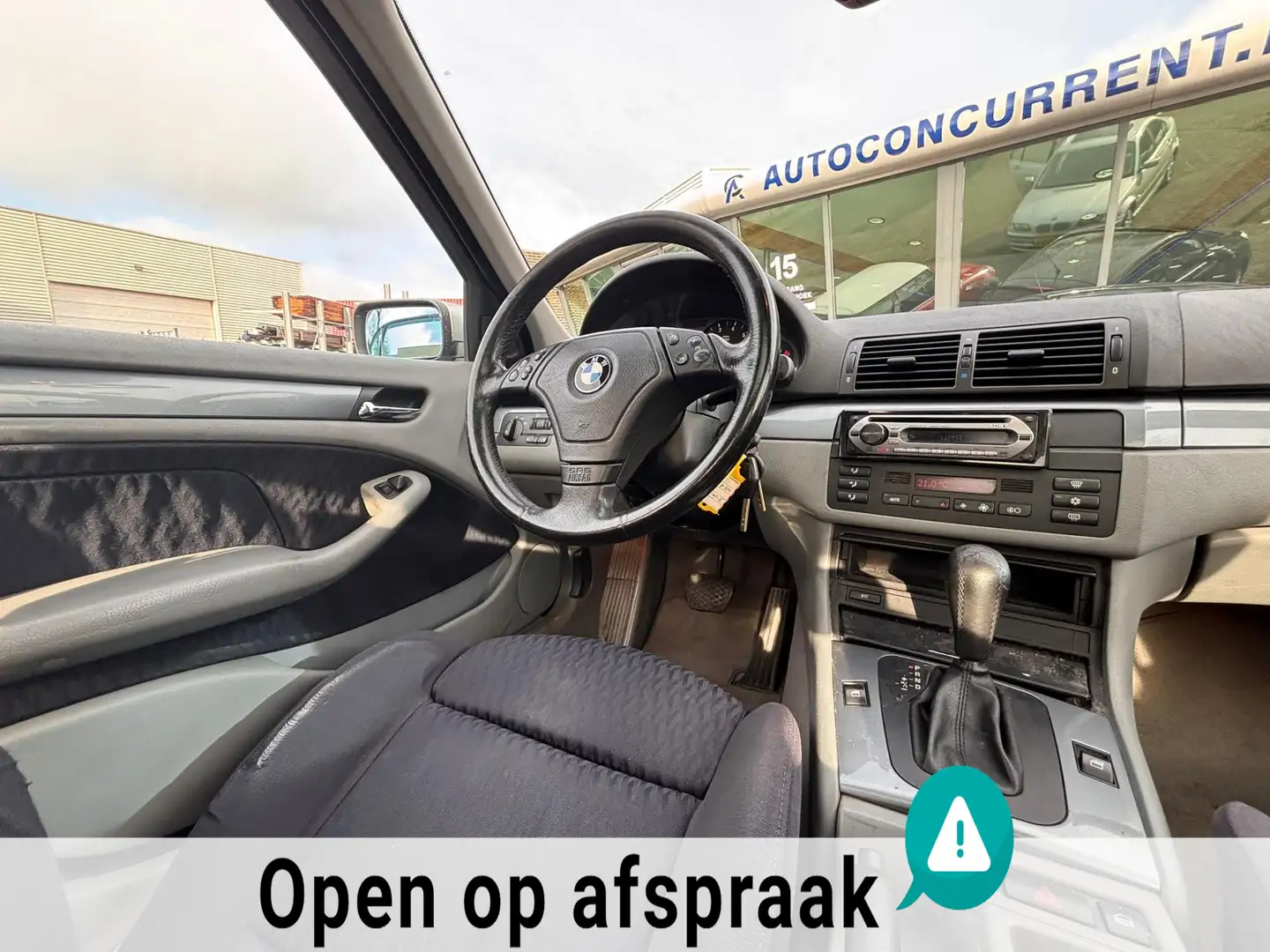 BMW 320 3-serie 320i, Automaat, Dakje, Inruil mogelijk. Gris - 2