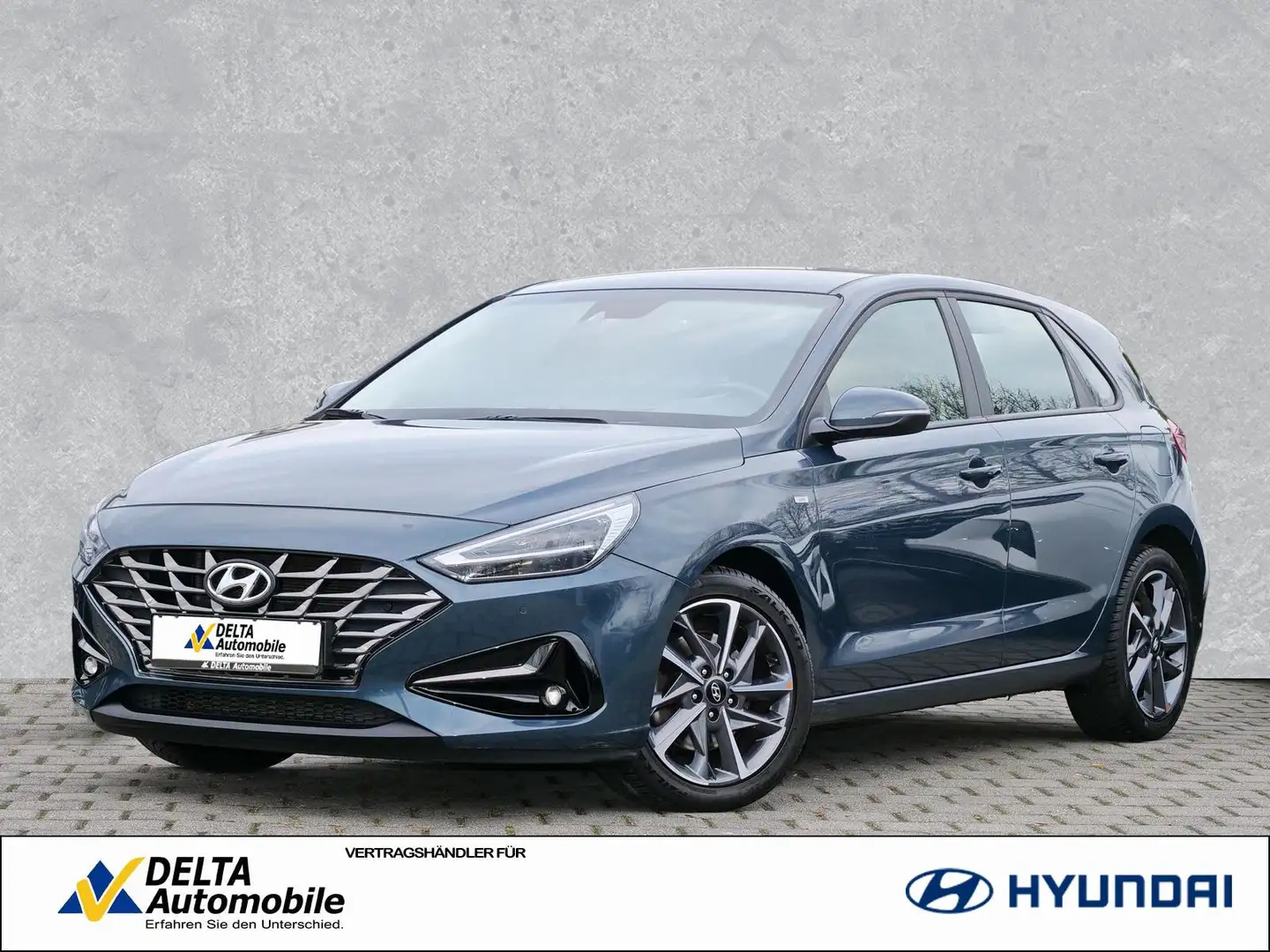 Hyundai i30 FL 5-Türer 1.0 Benzin Turbo TREND LED Navi Niebieski - 1