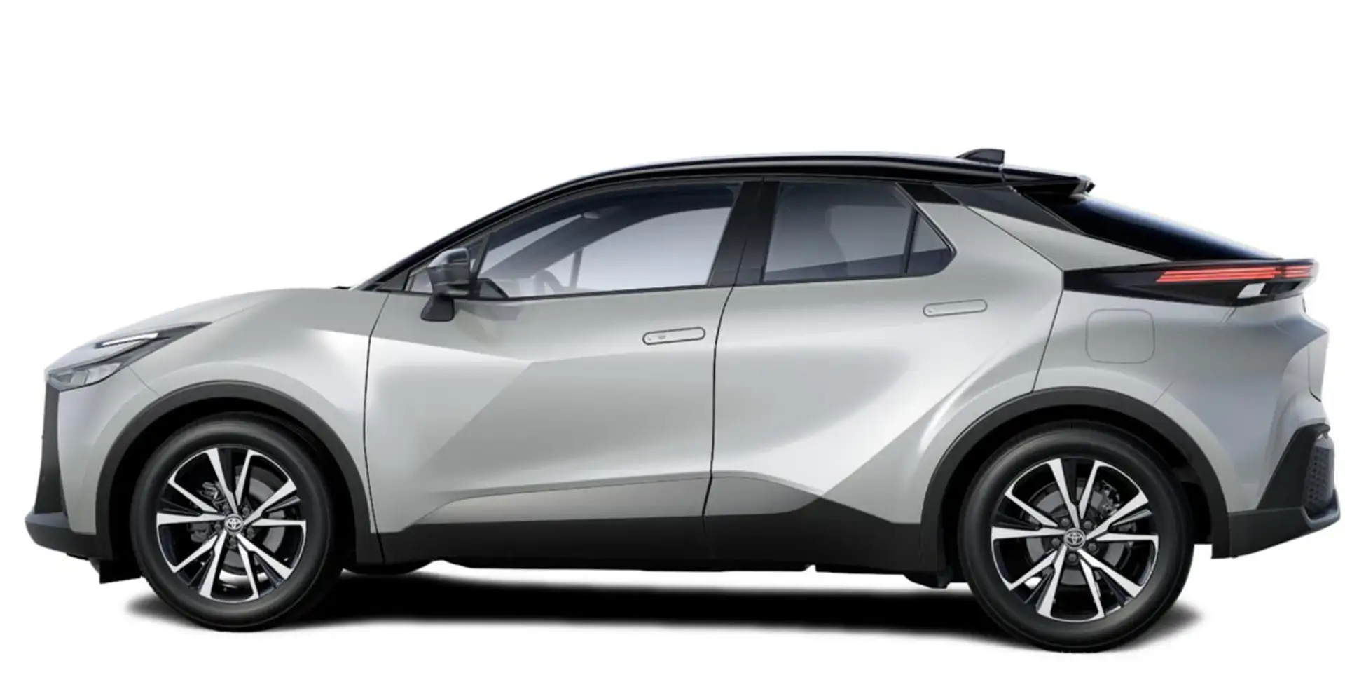 Toyota C-HR 1.8 Hybrid 140 ECVT TeamD Nav SHZ ACC 103 kW (1... Silber - 2