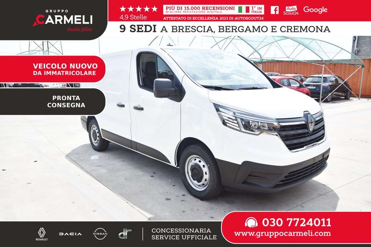 Renault Trafic van T27 2.0 blue dci 110cv L1H1 -PRONTA