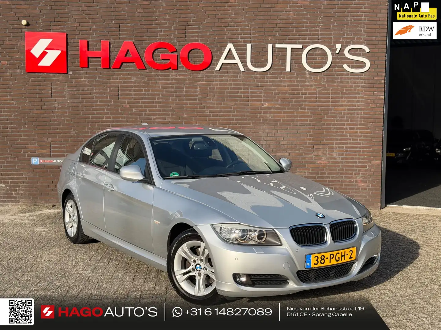 BMW 318 3-serie 318i Business Line 2e Eig | Bi-Xenon | Nav Grau - 1