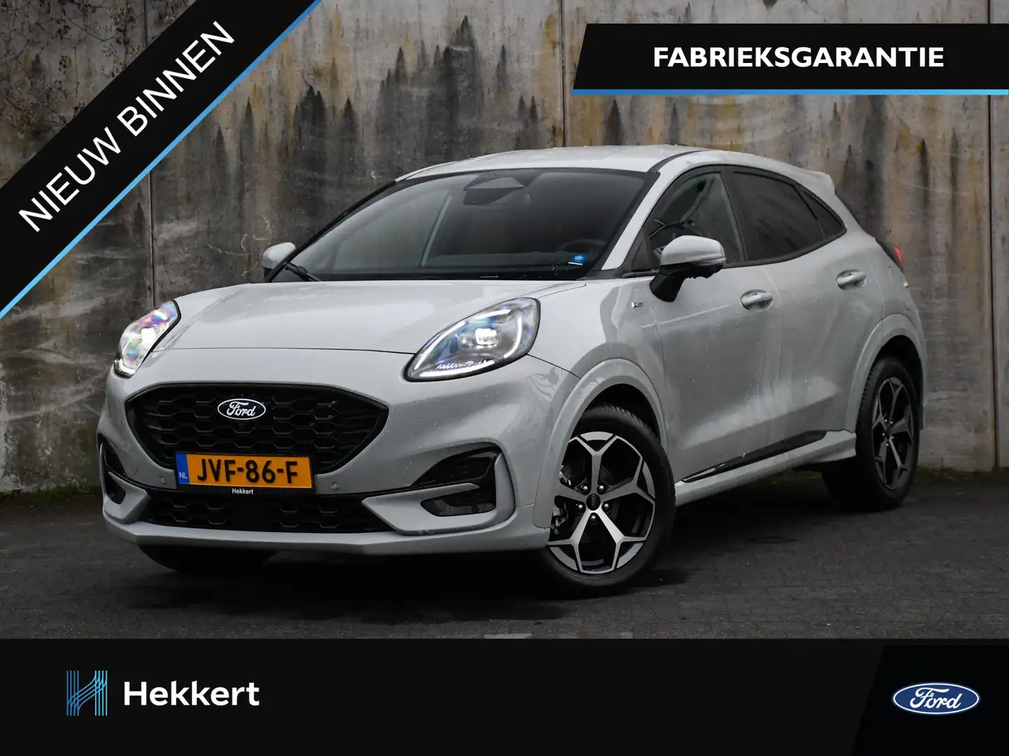 Ford Puma ST-Line X 1.0 EcoBoost Hybrid 155pk Automaat WINTE Gris - 1