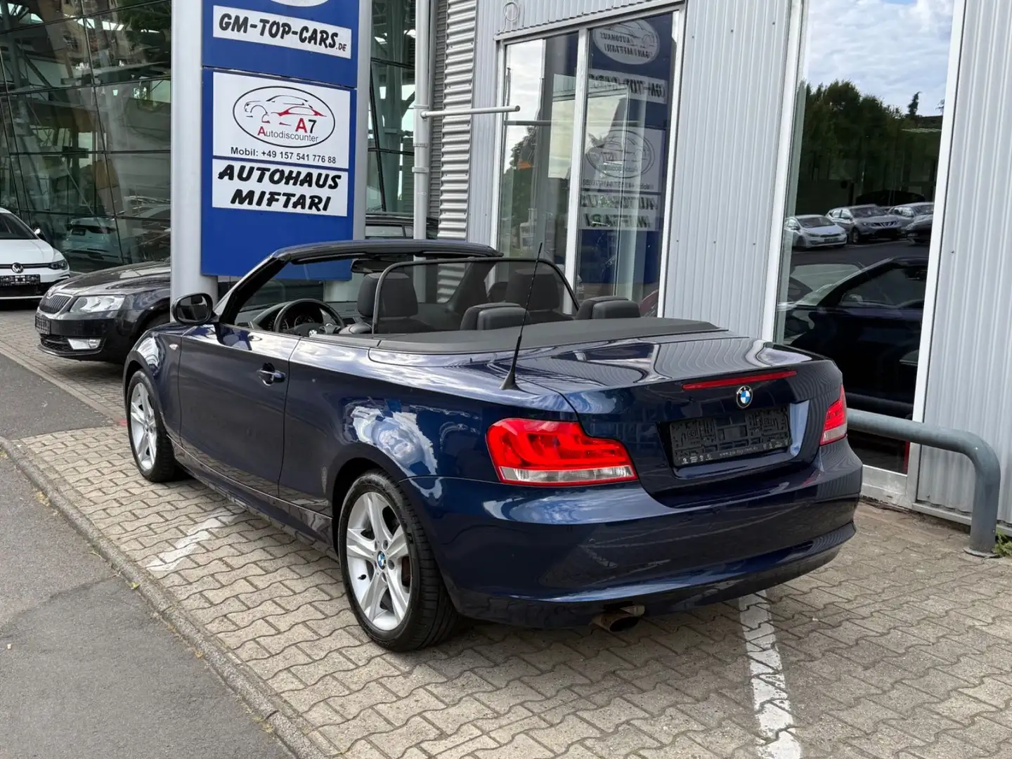 BMW 118 i Cabrio M Paket Xenon Klima PDC LM Tempomat Blu/Azzurro - 2
