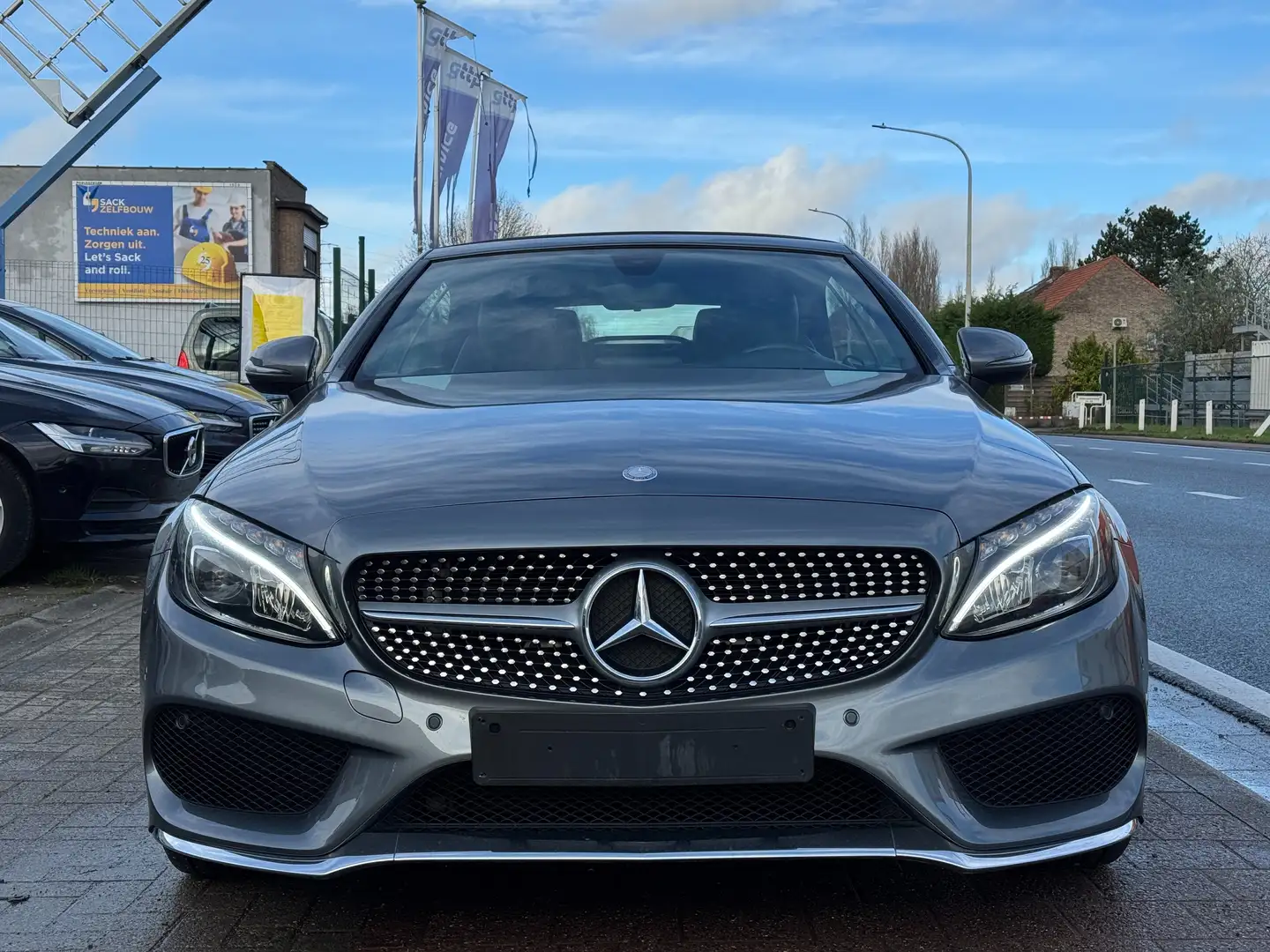 Mercedes-Benz C 180 C 180 Cabrio 9G-TRONIC AMG Line Gris - 2