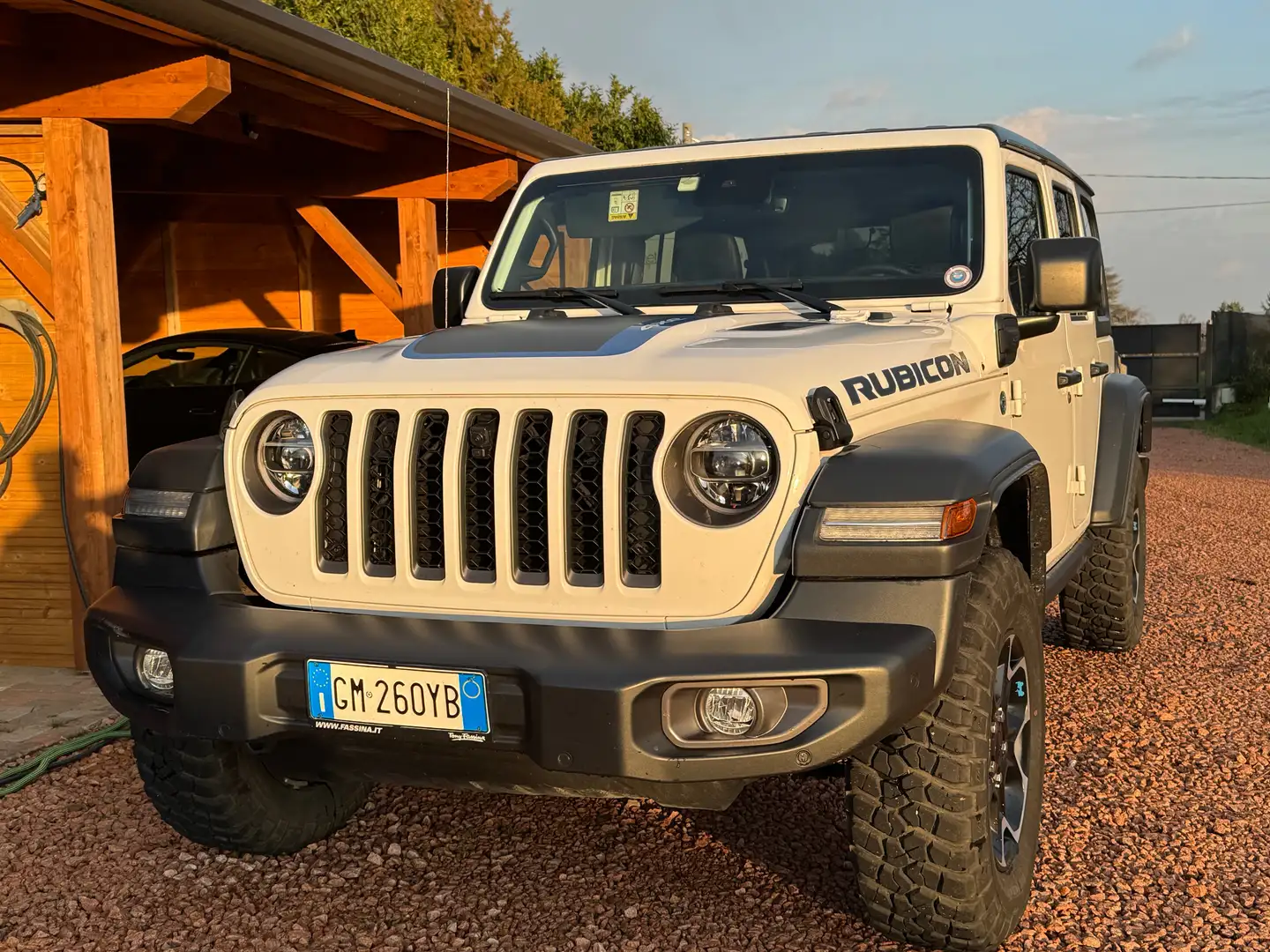 Jeep Wrangler Wrangler Unlimited RUBICON 4xe phev JLU Bianco - 1