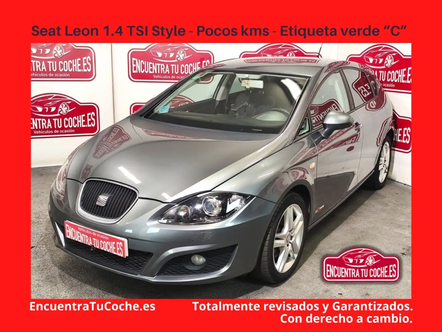 SEAT Leon 1.4 TSI Style Copa Gris - 1