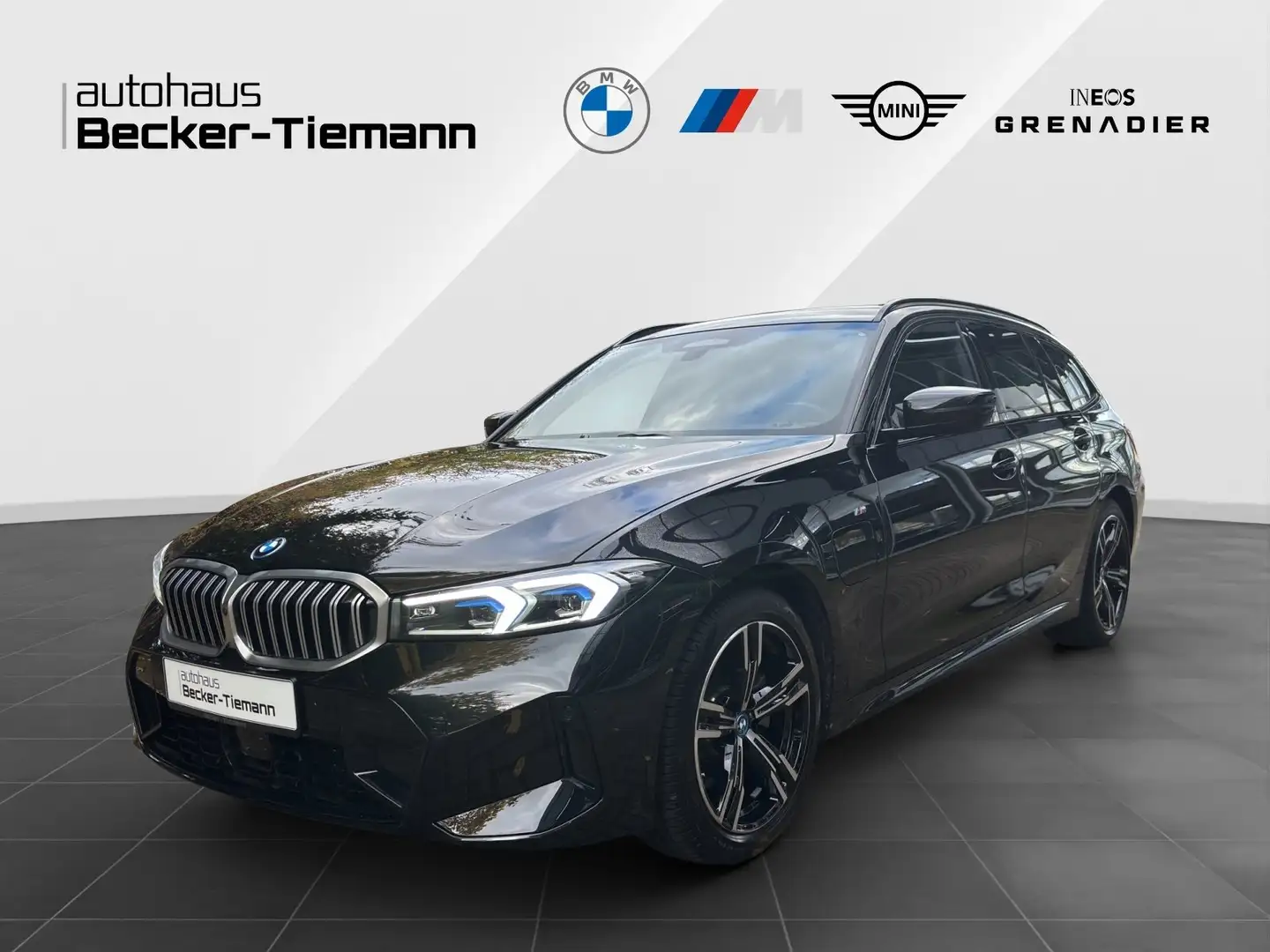 BMW 330 e Touring Leas. 399€ netto | M Sport | 360° | Komf Schwarz - 1