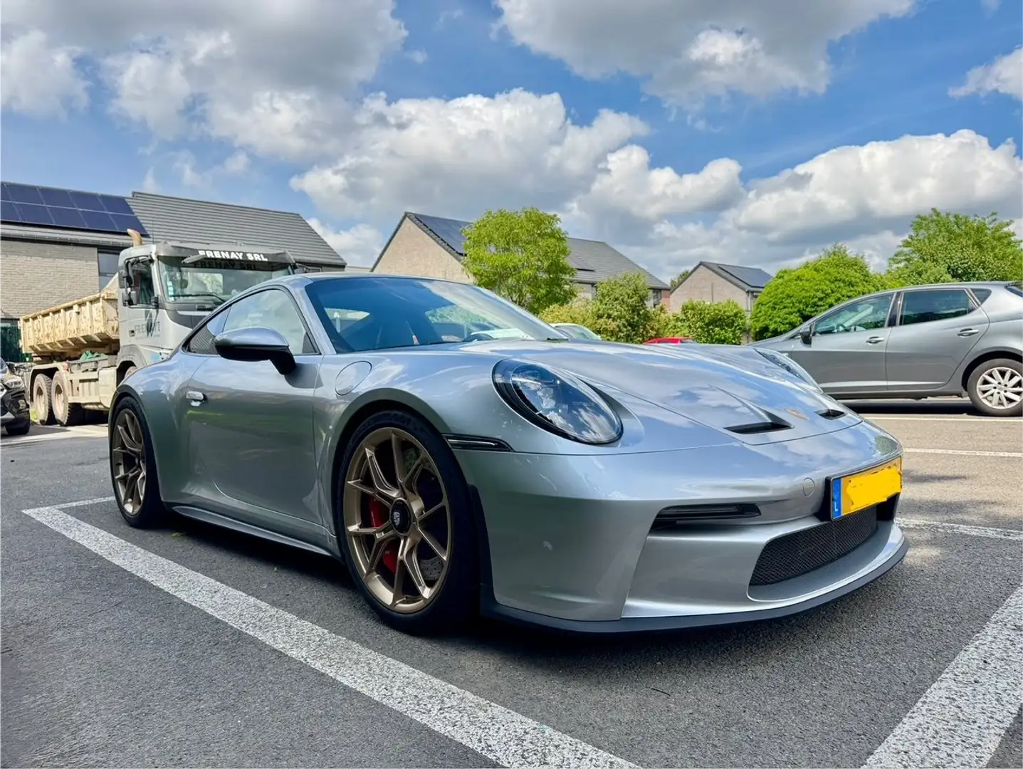 Porsche 992 992 GT3 4.0 Touring PDK - Approuved 2027 Zilver - 2