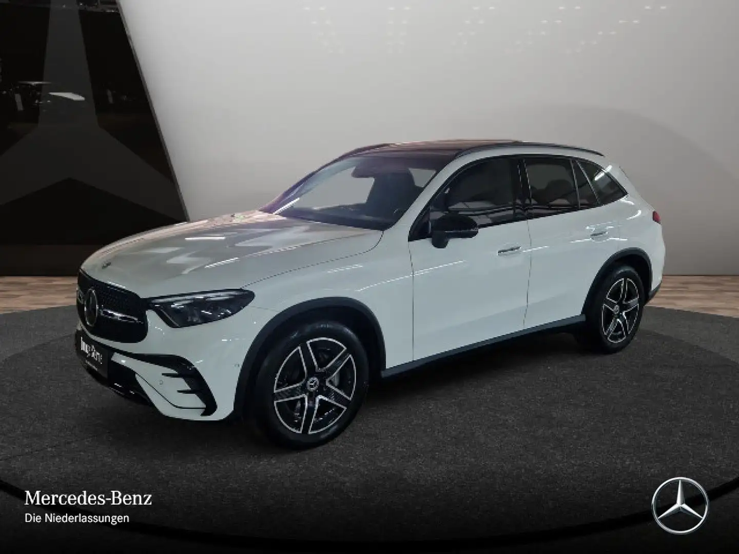 Mercedes-Benz GLC 300 d 4M AMG+NIGHT+PANO+360+AHK+STHZG+KEYLESS Blanc - 2